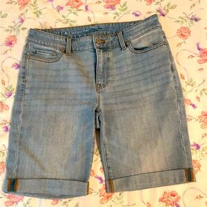9 inch denim shorts